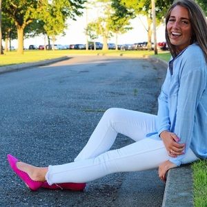 Sam Edelman pink flats